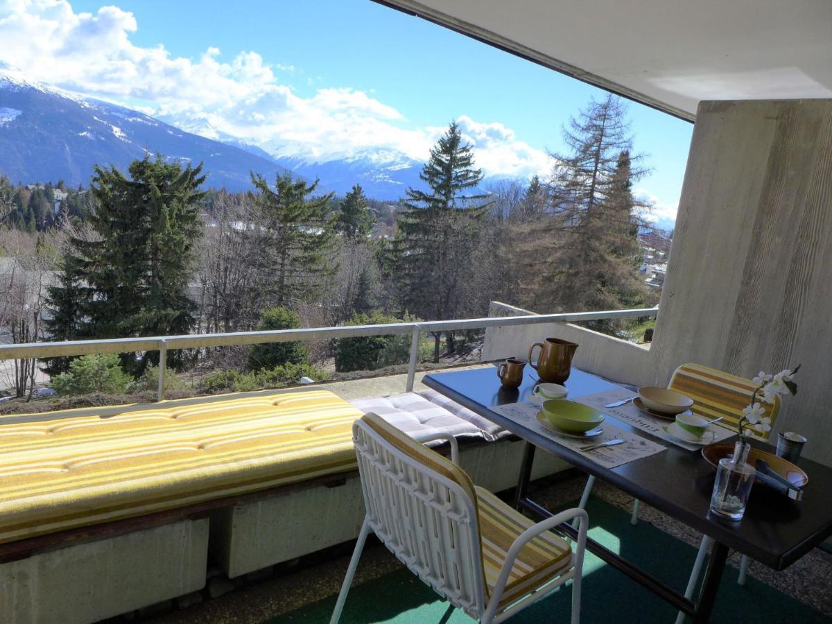 Studio Jeanne D'Arc-11 By Interhome Crans-Montana Eksteriør billede