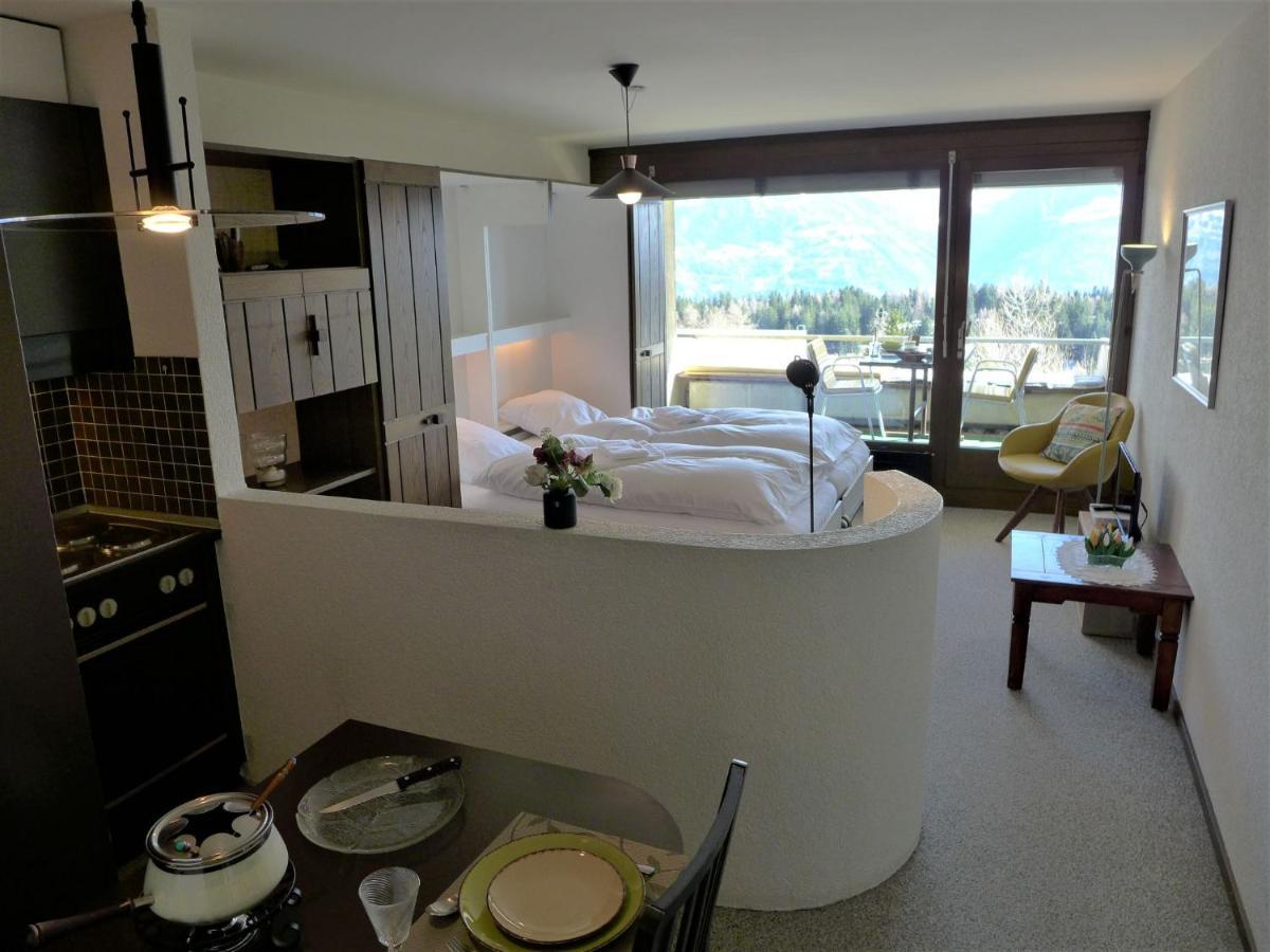 Studio Jeanne D'Arc-11 By Interhome Crans-Montana Eksteriør billede